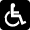 image Wheelchair accessible icon