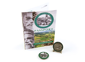 The Cateran Trail Passport and Geocoin