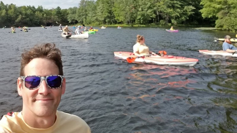 CacheDweeb kayaking
