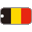Belgium Flag Tag