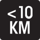 1 km–10 km hike